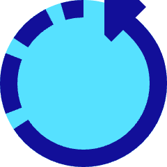 Rotate Left 4 Icon from Sharp Pop Set