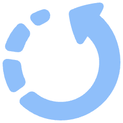 Rotate Left 4 Icon from Plump Flat Set