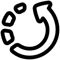 Rotate Left 4 Icon from Plump Line Set