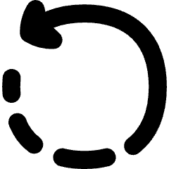 Rotate Left Icon from Flex Solid Set