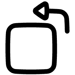 Rotate Object Icon from Plump Line Set