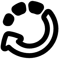 Rotate Right 2 Icon from Plump Remix Set