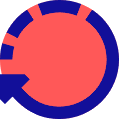 Rotate Right 2 Icon from Sharp Pop Set
