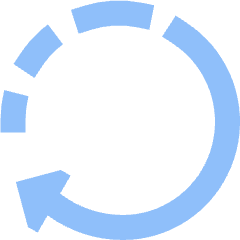 Rotate Right 2 Icon from Sharp Flat Set