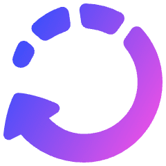 Rotate Right 2 Icon from Plump Gradient Set