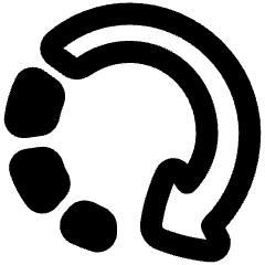 Rotate Right 3 Icon from Plump Remix Set