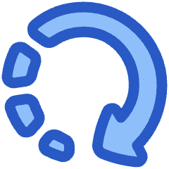 Rotate Right 3 Icon from Plump Duo Set