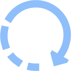 Rotate Right 3 Icon from Sharp Flat Set