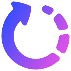 Rotate Right 4 Icon from Plump Gradient Set