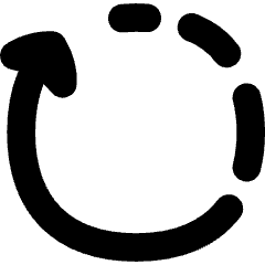 Rotate Right 4 Icon from Flex Solid Set