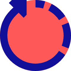 Rotate Right 4 Icon from Sharp Pop Set