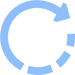 Rotate Right Icon from Sharp Flat Set
