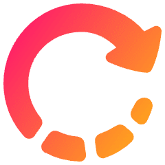 Rotate Right 1 Icon from Plump Gradient Set