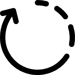 Rotate Right Dash 4 Icon from Core Line Set