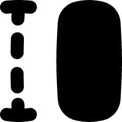Row Height Icon from Flex Solid Set