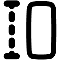 Row Height Icon from Plump Remix Set