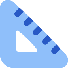 Ruler Angle Square Foot Icon from Flex Flat Set