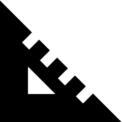 Ruler Angle Square Foot Icon from Sharp Solid Set