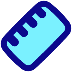 Ruler Icon from Plump Pop Set