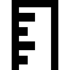 Ruler Tip Vertical Icon from Sharp Remix Set