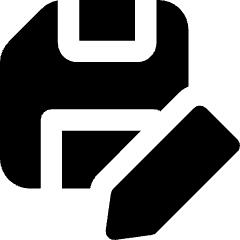 Save As Icon from Core Solid Set