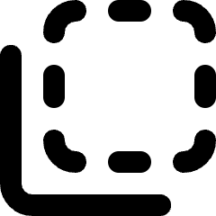 Select Back Icon from Micro Line Set