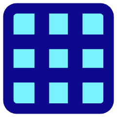 Show Grid Icon from Core Pop Set