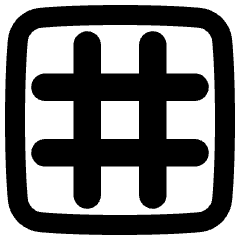 Show Grid Icon from Plump Remix Set