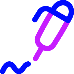 Sign Document Email Signature Icon from Flex Neon Set