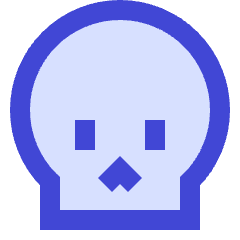 Skull 1 Icon from Sharp Duo Set
