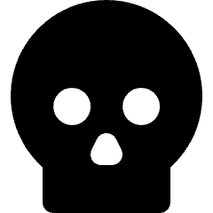 Skull Icon from Micro Solid Set