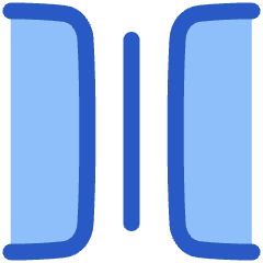 Spacing Horizontal Icon from Plump Duo Set