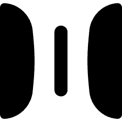 Spacing Horizontal Icon from Flex Solid Set