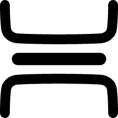 Spacing Vertical Icon from Plump Remix Set