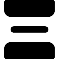 Spacing Vertical Icon from Core Solid Set