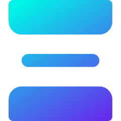 Spacing Vertical Icon from Core Gradient Set