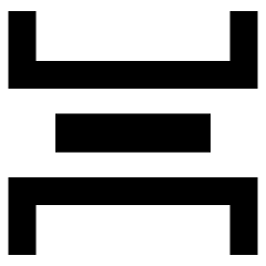 Spacing Vertical Icon from Sharp Remix Set
