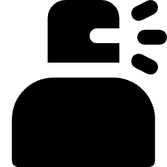 Spray Paint Tip Vertical Icon from Core Solid Set