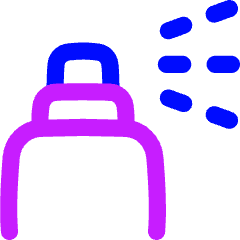 Spray Paint Tip Vertical Icon from Flex Neon Set