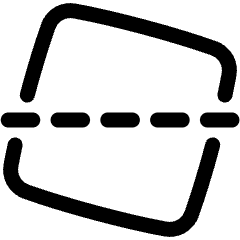 Straighten Image Crop Icon from Plump Line Set