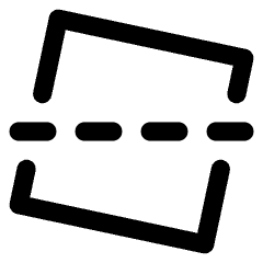 Straighten Image Crop Icon from Core Line Set