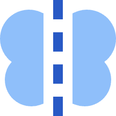 Symmetry Mirror 1 Icon from Sharp Flat Set