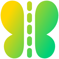 Symmetry Mirror Icon from Plump Gradient Set