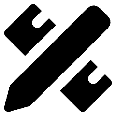 Tools Design Services Icon from Core Solid Set