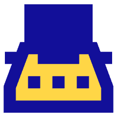Typewriter Icon from Sharp Pop Set