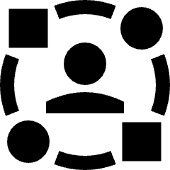 User Experience Design Icon from Sharp Solid Set