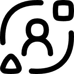 User Experience Design Icon from Flex Line Set