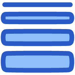 Vector Stroke Weight Icon from Plump Duo Set