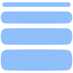 Vector Stroke Weight Icon from Plump Flat Set