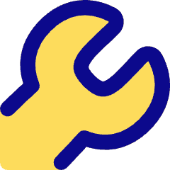 Wrench Head Diagonal Icon from Flex Pop Set